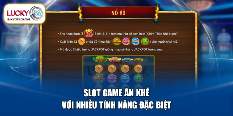 Slot game Ăn Khế với nhiều tính năng đặc biệt
